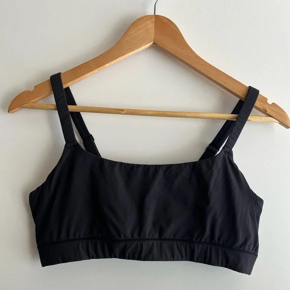 Skims Fits Everybody Scoopneck Bralette Onyx Black 2X - Picture 6 of 11